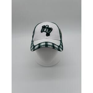 NY Plaid Green & White New York Hat